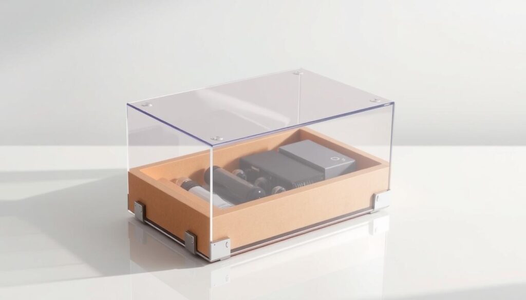 mobile tempered glass packing box